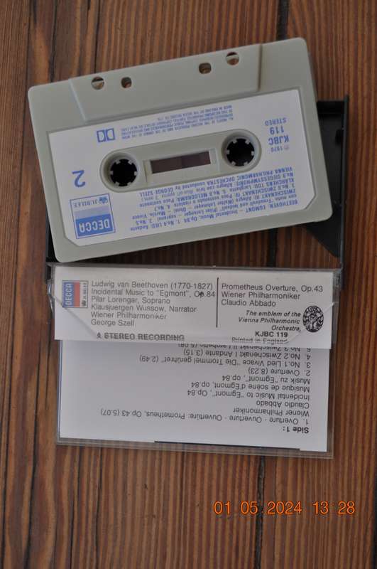 Beethoven - Egmont (Cassette)