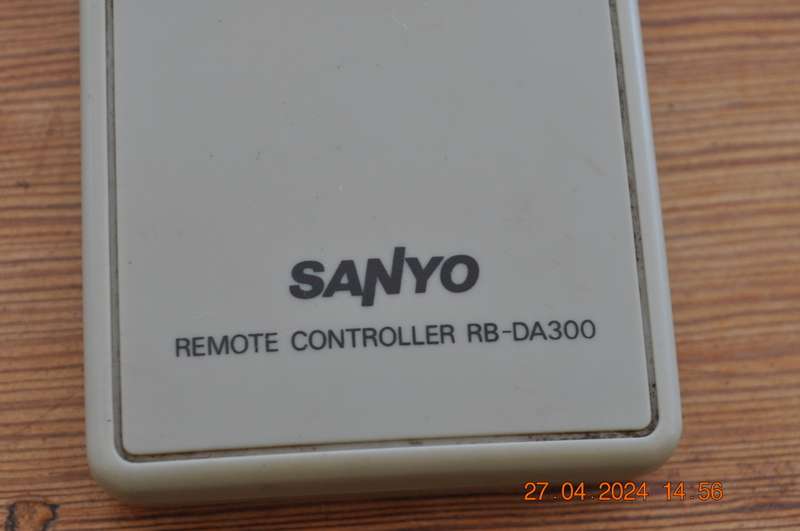 Original Sanyo CD Hifi Remote Control