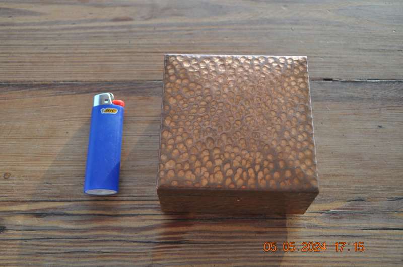 Vintage Cooper and Wood Box Made In Rhodesia