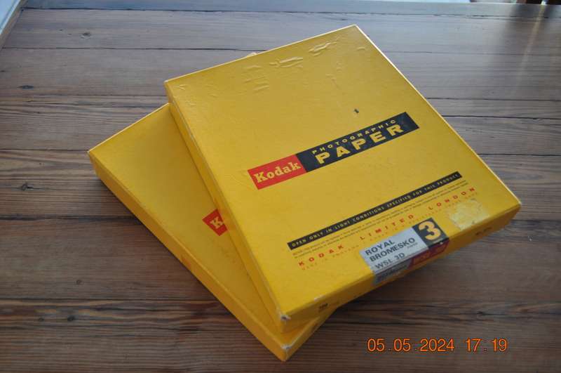 Vintage Kodak Photographic Paper (sealed)