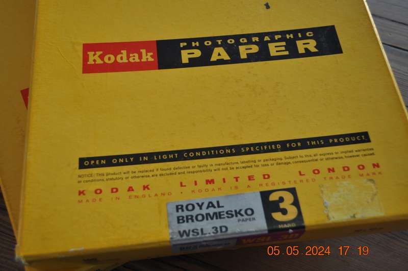 Vintage Kodak Photographic Paper (sealed)