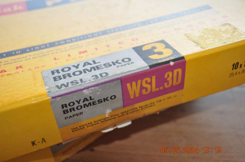 Vintage Kodak Photographic Paper (sealed)