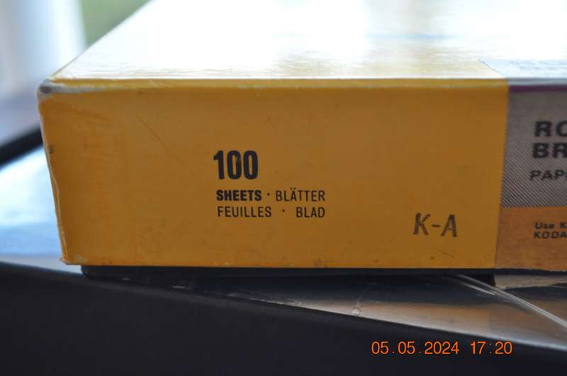 Vintage Kodak Photographic Paper (sealed)