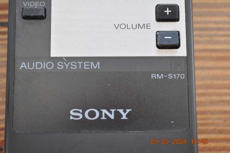 Original Sony Audio System Remote Control RM-S170
