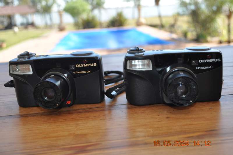 Olympus 35mm Film Cameras For Parts