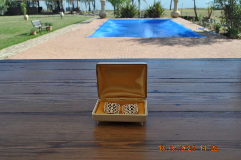 Vintage Silver Cufflinks Made In Finland
