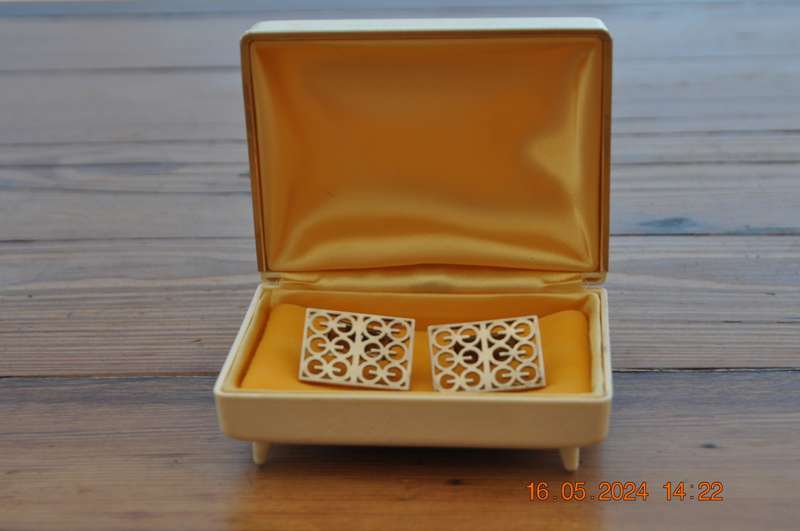 Vintage Silver Cufflinks Made In Finland