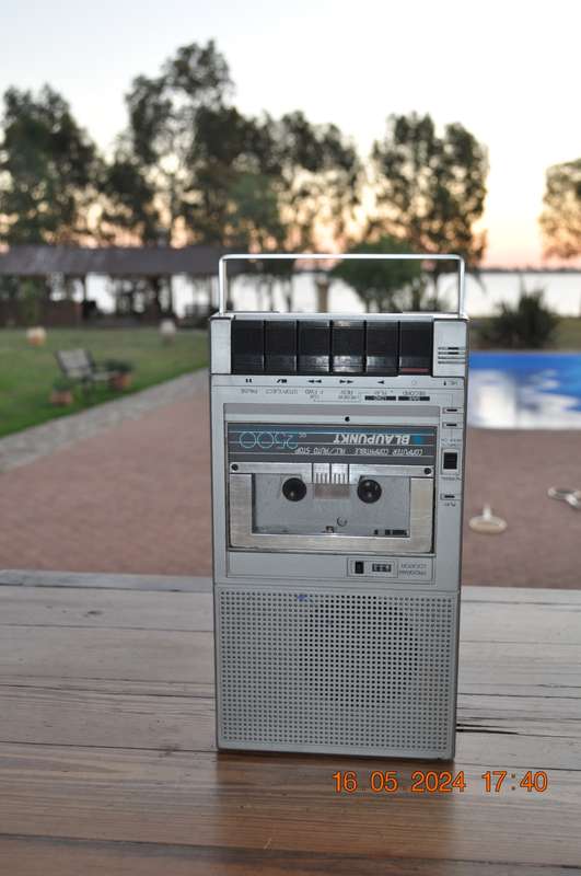 Vintage Blaupunkt cc2500 Portable Cassette Player (selling as is)