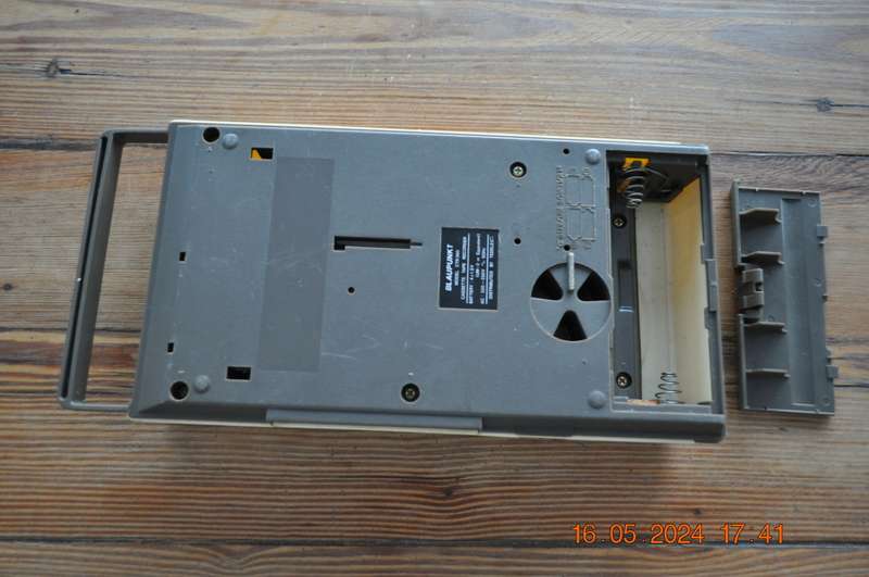 Vintage Blaupunkt CTR Portable Cassette Player (selling as is)