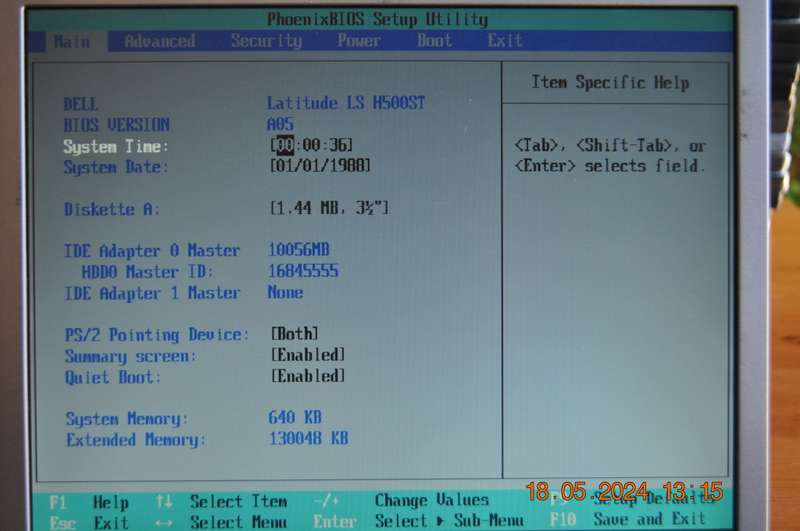 Old School Dell Intel Pentium III 500 Mhz