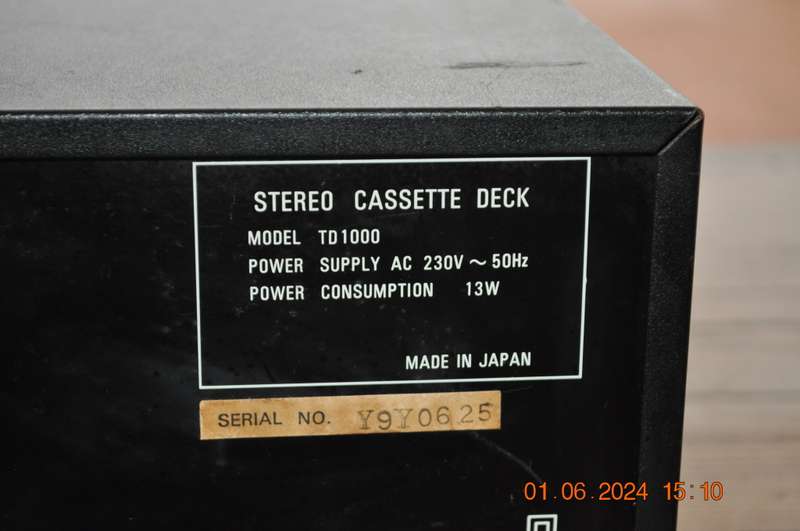 Blaupunkt Cassette Tape Deck (please read)