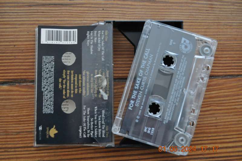 Steven Curtis Chapman - For The Sake Of The Call (Cassette)