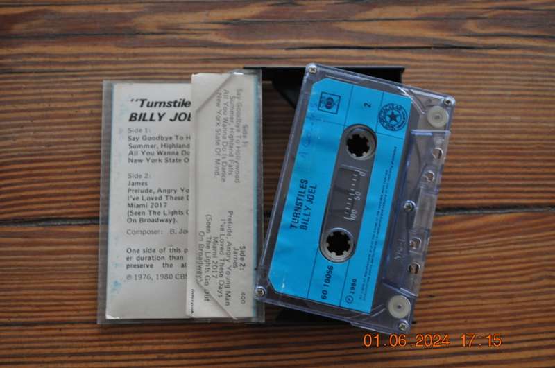 Billy Joel - Turnstiles (Cassette)