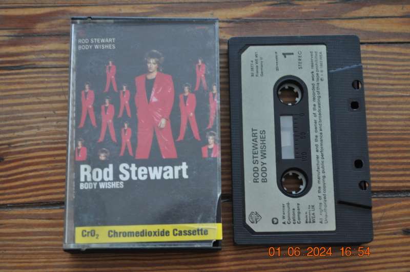 Rod Stewart - Body Wishes (Cassette)