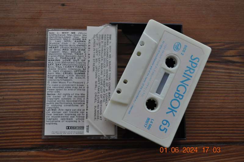 Springbok 65 - Various (Cassette)