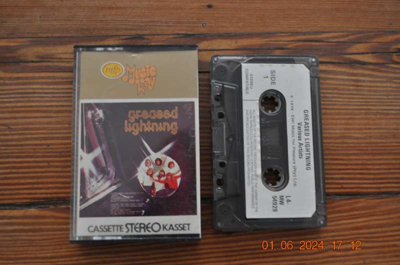 Greased Lightning - Various (Cassette)