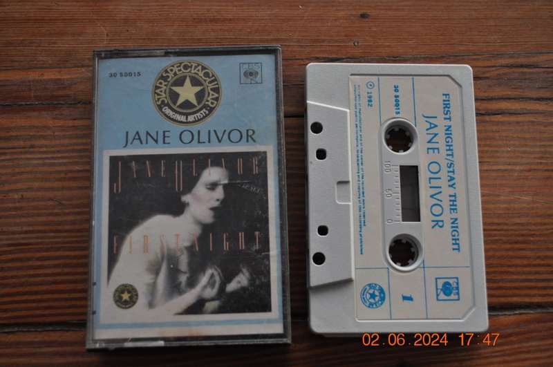 Jane Olivor - First Night/Stay The Night (Cassette)