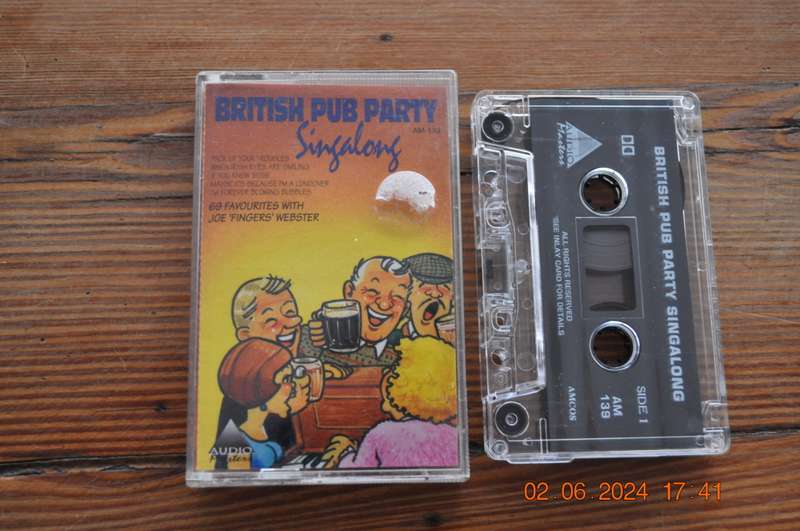 British Pub Party Singalong (Cassette)