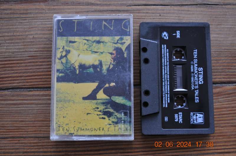 Sting - Ten Summoner`s Tales (Cassette)