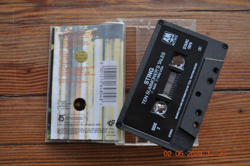 Sting - Ten Summoner`s Tales (Cassette)