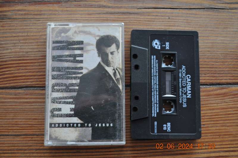 Carman - Addicted To Jesus (Cassette)