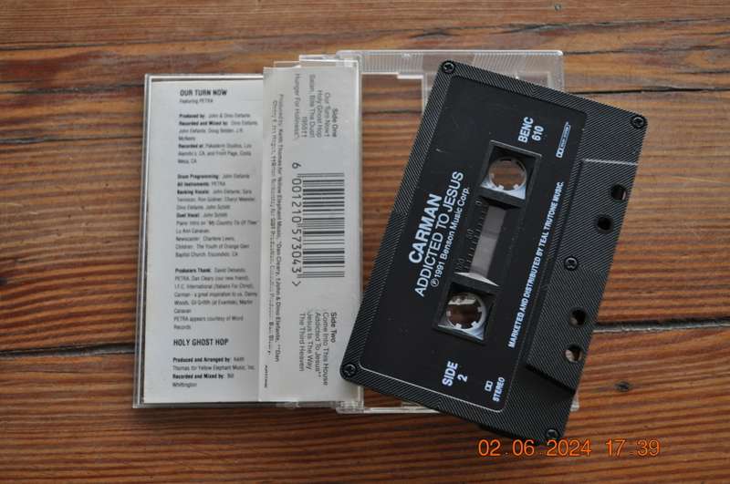 Carman - Addicted To Jesus (Cassette)