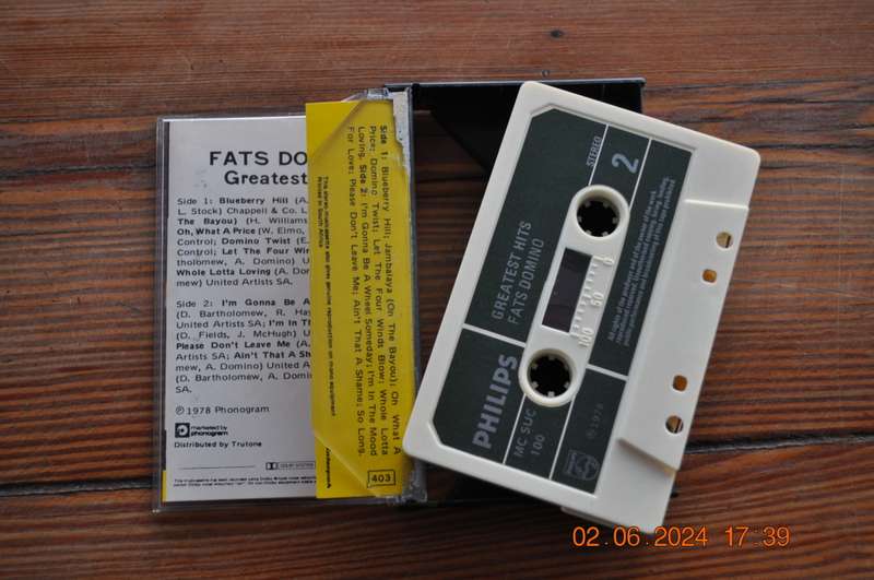 Fats Domino - Greatest Hits (Cassette)
