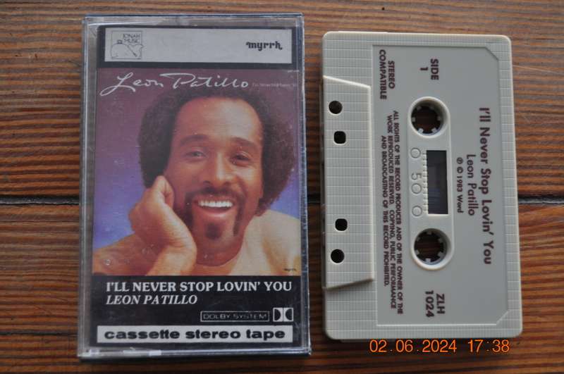 Leon Patillo - I`ll Never Stop Lovin You (Cassette)