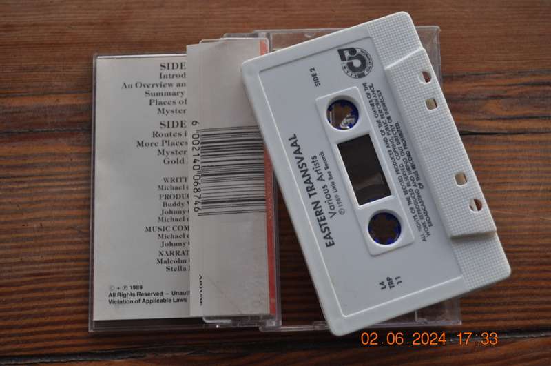 Eastern Transvaal - Tour Guide And Road Companion (Cassette)