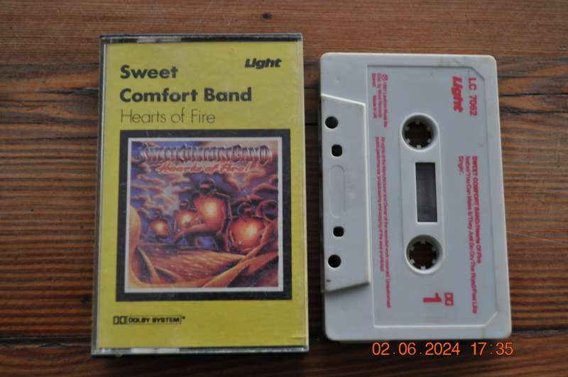 Sweet Comfort Band - Hearts Of Fire (Cassette)