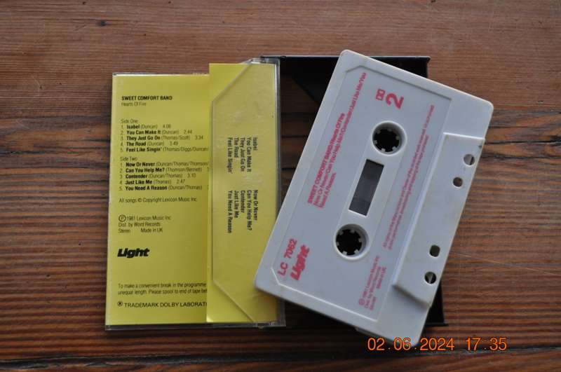 Sweet Comfort Band - Hearts Of Fire (Cassette)