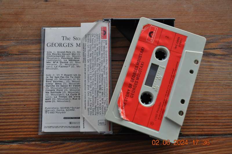 Georges Moustaki - The Story Of (Cassette)