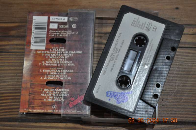 The Stranglers - Greatest Hits 1977-1990 (Cassette)