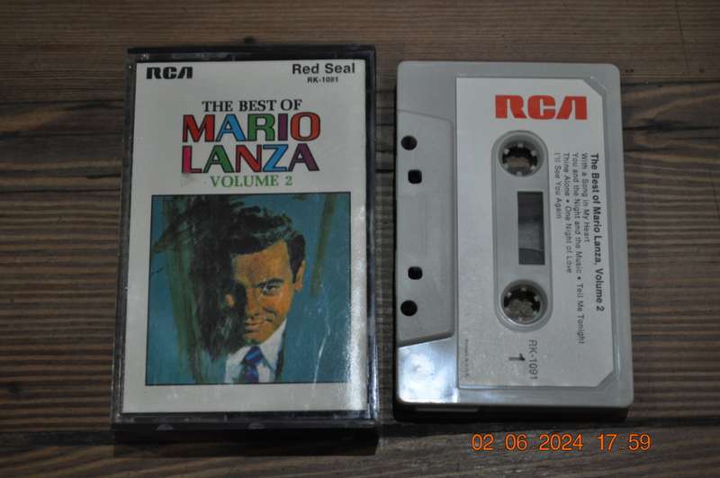 Mario Lanza - The Best Of : Volume 2 (Cassette)