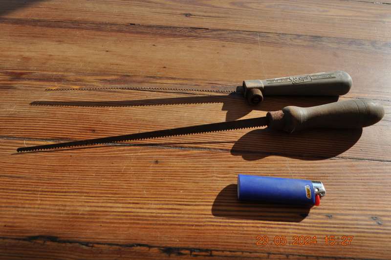 Vintage Keyhole Saws