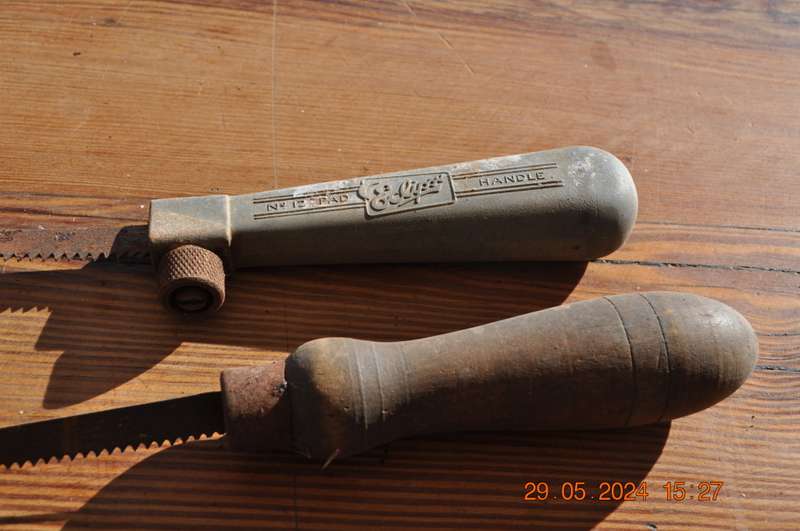Vintage Keyhole Saws