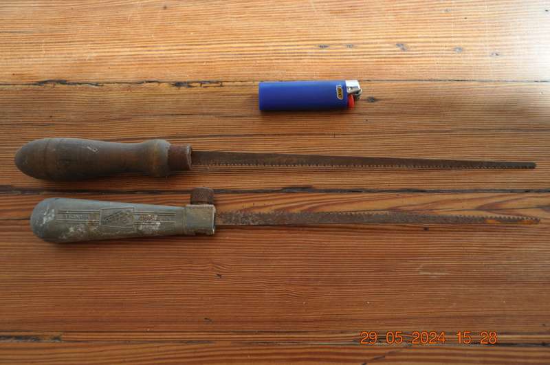 Vintage Keyhole Saws