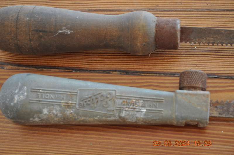 Vintage Keyhole Saws