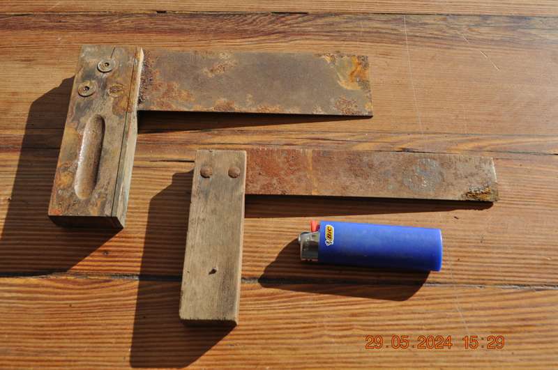 Vintage Carpenters Squares
