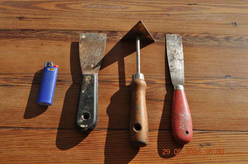 Vintage Paint Scrappers