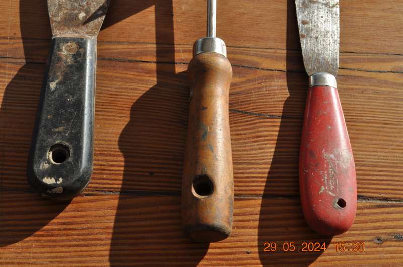 Vintage Paint Scrappers
