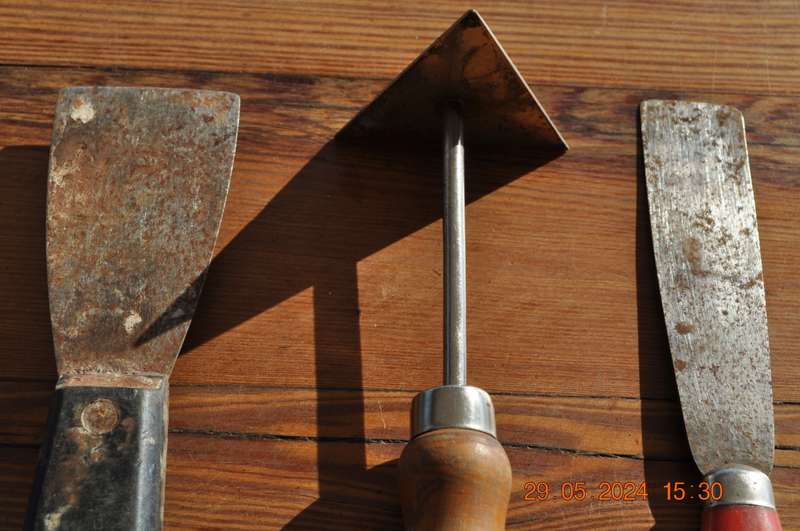 Vintage Paint Scrappers