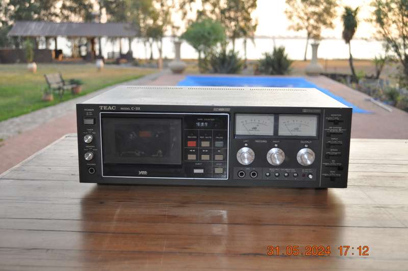 Vintage Teac C-3X Cassette Deck