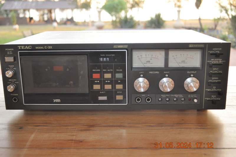 Vintage Teac C-3X Cassette Deck