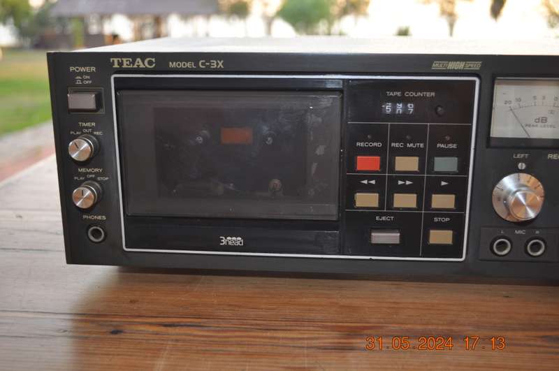 Vintage Teac C-3X Cassette Deck