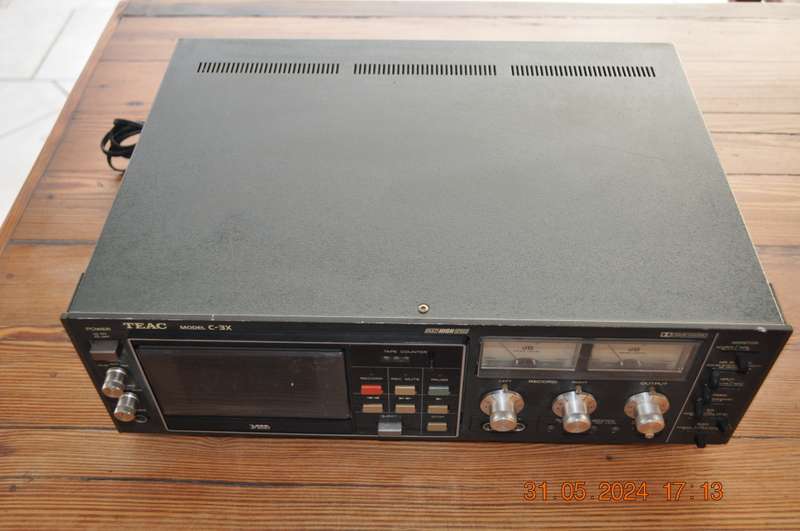 Vintage Teac C-3X Cassette Deck