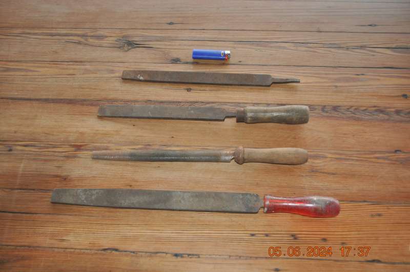 Vintage Metal Hand Files