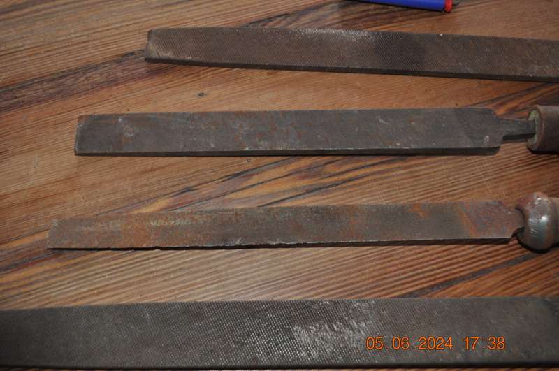 Vintage Metal Hand Files