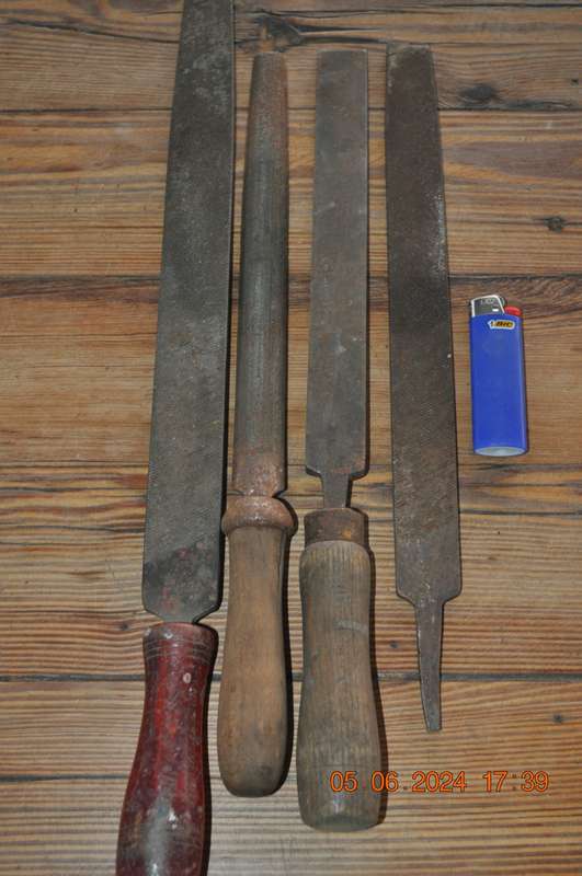 Vintage Metal Hand Files