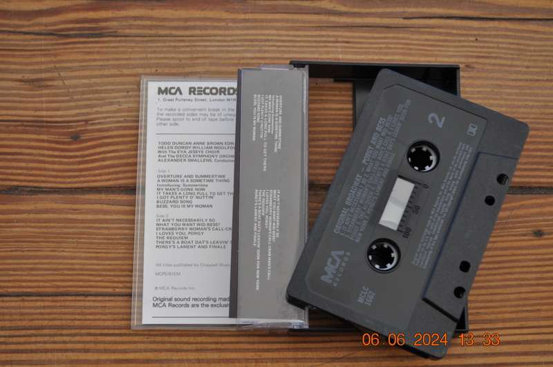 Porgy And Bess - Original Broadway Cast (Cassette)